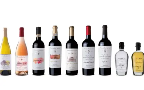 Vasta gamma di vini e olio della Tenuta San Jacopo: spumante, bianchi, rosati, rossi toscani, grappe e olio EVO.